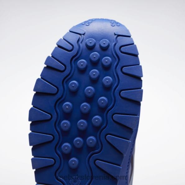 Reebok živalski observatorij klasični usnjeni čevlji - predšolski R22JR1395 kobalt/vijolična spretnosti/sončno kislinsko rumena otroci