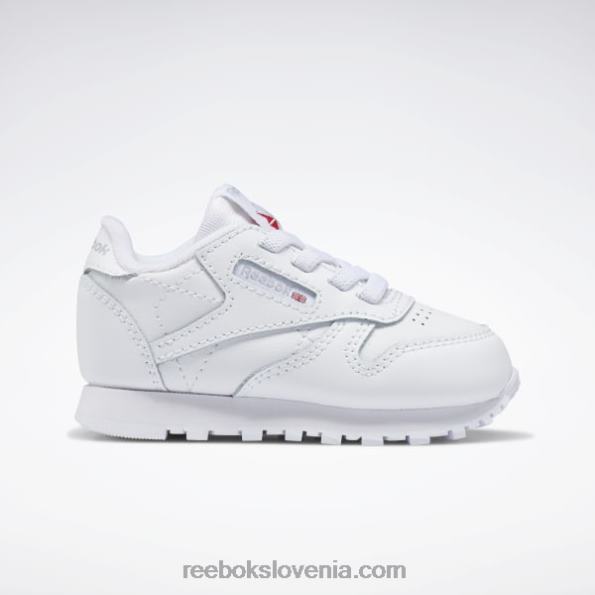 Reebok klasični usnjeni čevlji - malčki R22JR1376 ftwr bela otroci