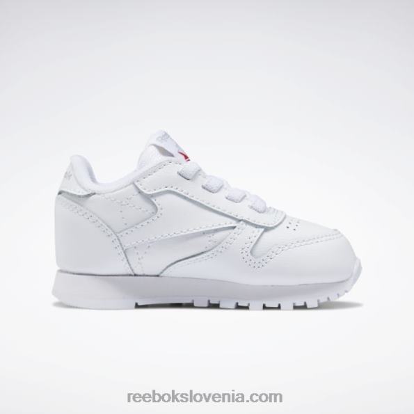 Reebok klasični usnjeni čevlji - malčki R22JR1376 ftwr bela otroci
