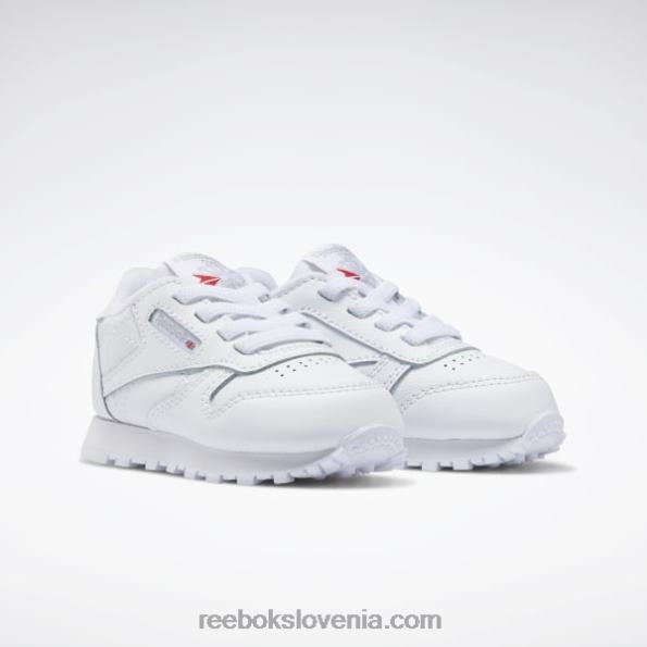 Reebok klasični usnjeni čevlji - malčki R22JR1376 ftwr bela otroci
