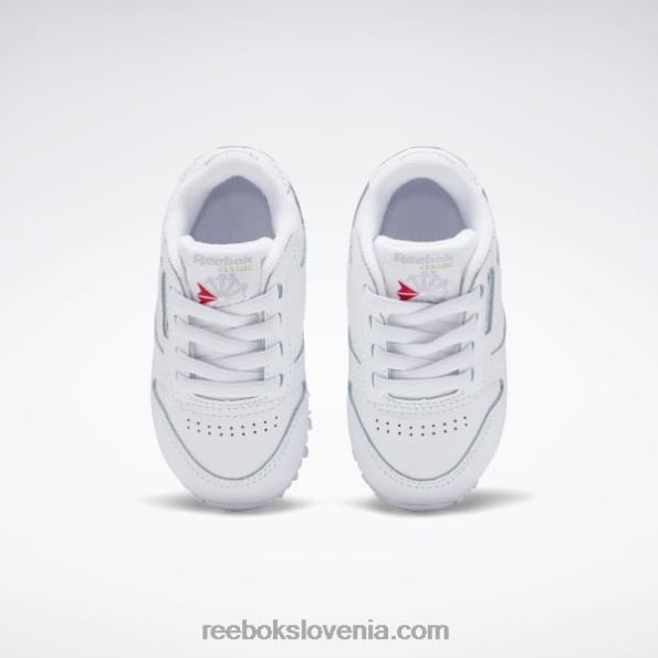 Reebok klasični usnjeni čevlji - malčki R22JR1376 ftwr bela otroci