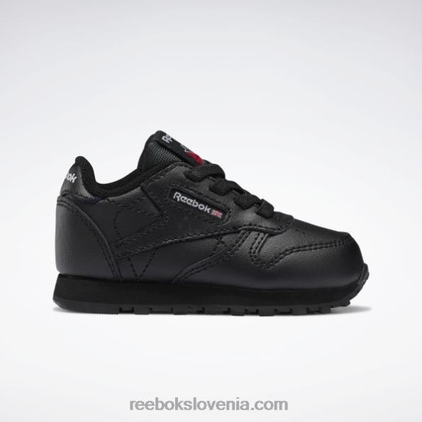 Reebok klasični usnjeni čevlji - malčki R22JR1393 jedro črno otroci