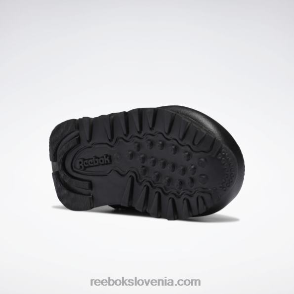 Reebok klasični usnjeni čevlji - malčki R22JR1393 jedro črno otroci