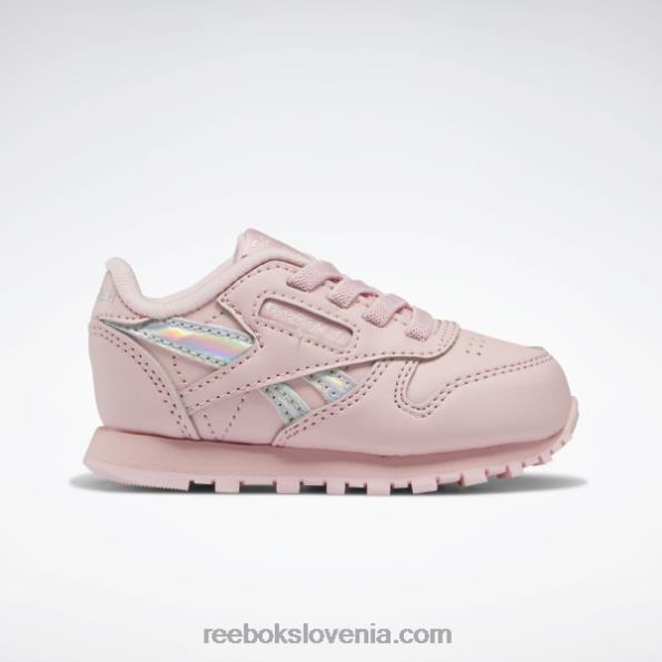 Reebok klasični usnjeni čevlji - malčki R22JR1453 roza sijaj otroci