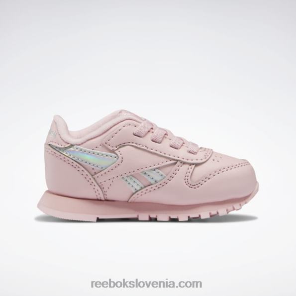 Reebok klasični usnjeni čevlji - malčki R22JR1453 roza sijaj otroci