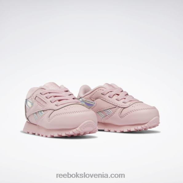 Reebok klasični usnjeni čevlji - malčki R22JR1453 roza sijaj otroci