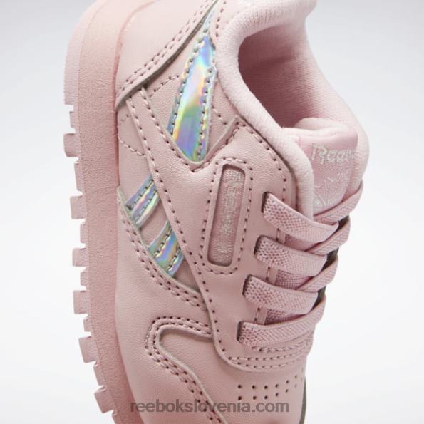 Reebok klasični usnjeni čevlji - malčki R22JR1453 roza sijaj otroci