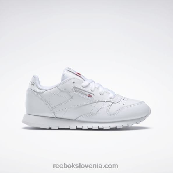 Reebok klasični usnjeni čevlji - predšolski R22JR1385 bela otroci