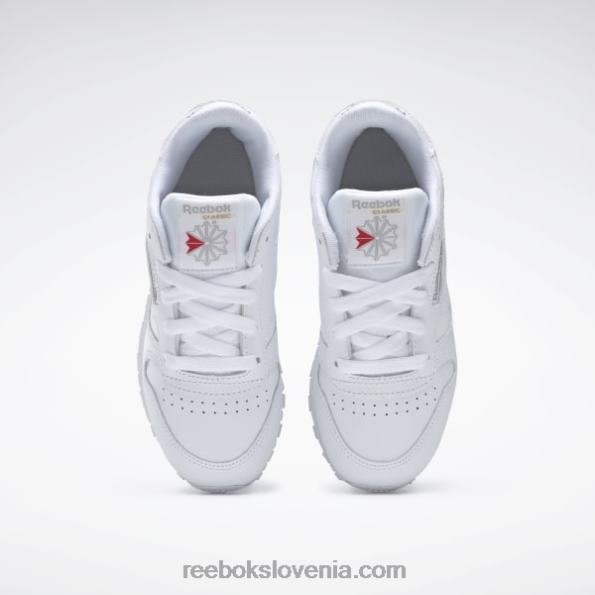 Reebok klasični usnjeni čevlji - predšolski R22JR1385 bela otroci
