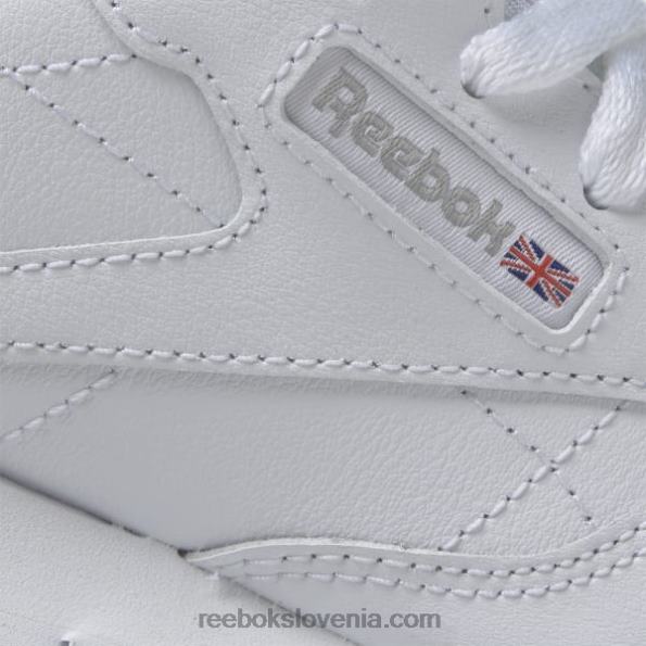 Reebok klasični usnjeni čevlji - predšolski R22JR1385 bela otroci