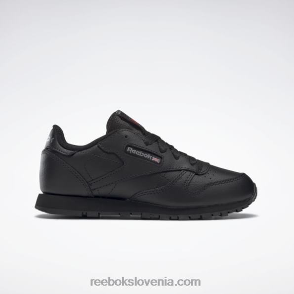 Reebok klasični usnjeni čevlji - predšolski R22JR1447 Črna otroci