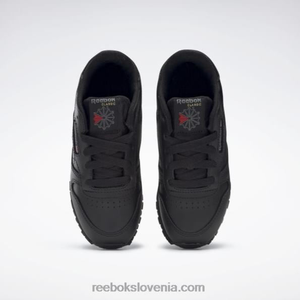 Reebok klasični usnjeni čevlji - predšolski R22JR1447 Črna otroci