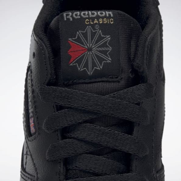 Reebok klasični usnjeni čevlji - predšolski R22JR1447 Črna otroci