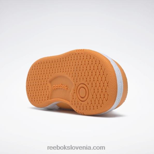 Reebok pujsa pepa klub c čevlji - malčki R22JR1412 največja oranžna/nevarna oranžna/polprihodnost modrozelena otroci