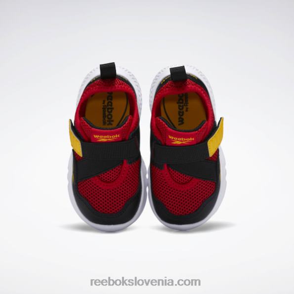Reebok weebok flex sprint - malček R22JR1452 vektor rdeč/jedro črno/vedno rumeno otroci