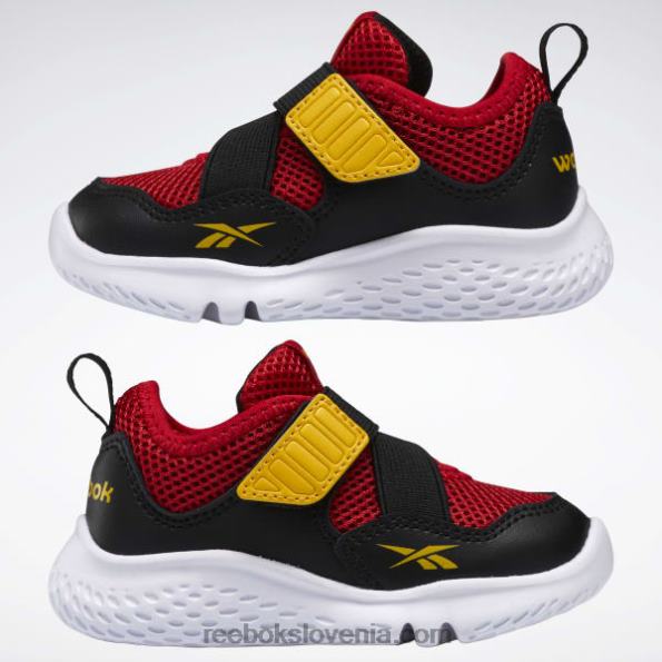 Reebok weebok flex sprint - malček R22JR1452 vektor rdeč/jedro črno/vedno rumeno otroci