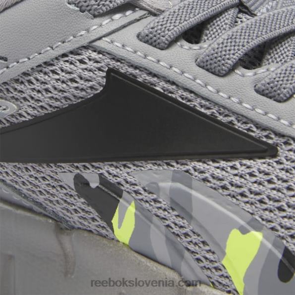 Reebok čevlji zig dynamica 2 - predšolski R22JR1382 hladno siva 4/jedro črna/kislo rumena otroci