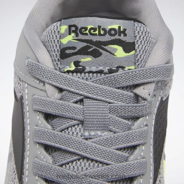 Reebok čevlji zig dynamica 2 - predšolski R22JR1382 hladno siva 4/jedro črna/kislo rumena otroci
