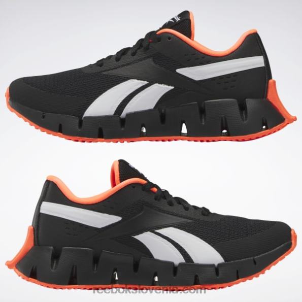 Reebok čevlji zig dynamica 2 - razredna šola R22JR1374 jedro črno/oranžno flare/ftwr belo otroci