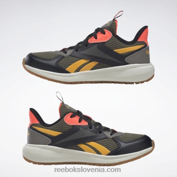 Reebok čevlji road supreme 4 - predšolski R22JR1445 lovsko zelena/trek siva/alabaster otroci