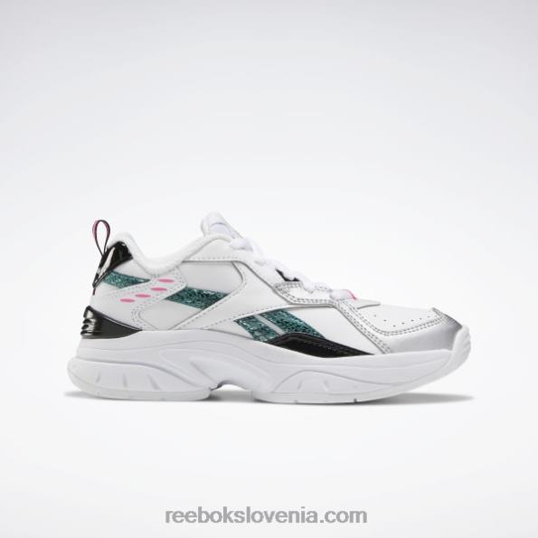 Reebok čevlji xeona - predšolski R22JR1454 bela/črna/popolnoma modrozelena otroci
