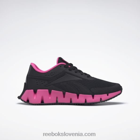 Reebok čevlji zig dynamica 2 - razredna šola R22JR1371 jedro črno/atomsko roza otroci