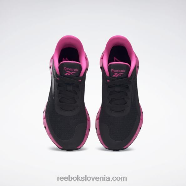 Reebok čevlji zig dynamica 2 - razredna šola R22JR1371 jedro črno/atomsko roza otroci