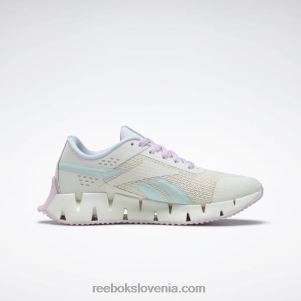 Reebok čevlji zig dynamica 2 - razredna šola R22JR1389 kreda/meglica/piksel roza otroci