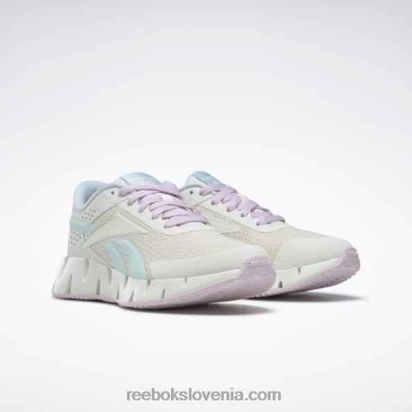 Reebok čevlji zig dynamica 2 - razredna šola R22JR1389 kreda/meglica/piksel roza otroci