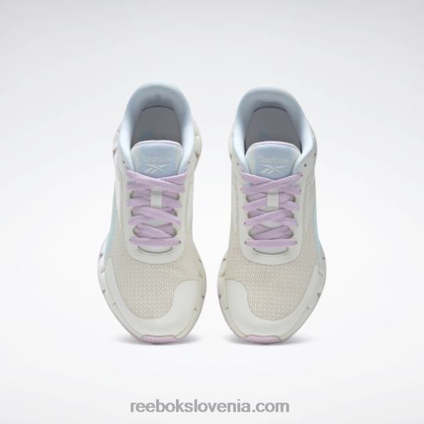 Reebok čevlji zig dynamica 2 - razredna šola R22JR1389 kreda/meglica/piksel roza otroci
