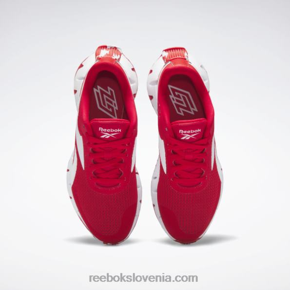 Reebok čevlji zig dynamica 2 - razredna šola R22JR1416 vektor rdeča/ftwr bela otroci