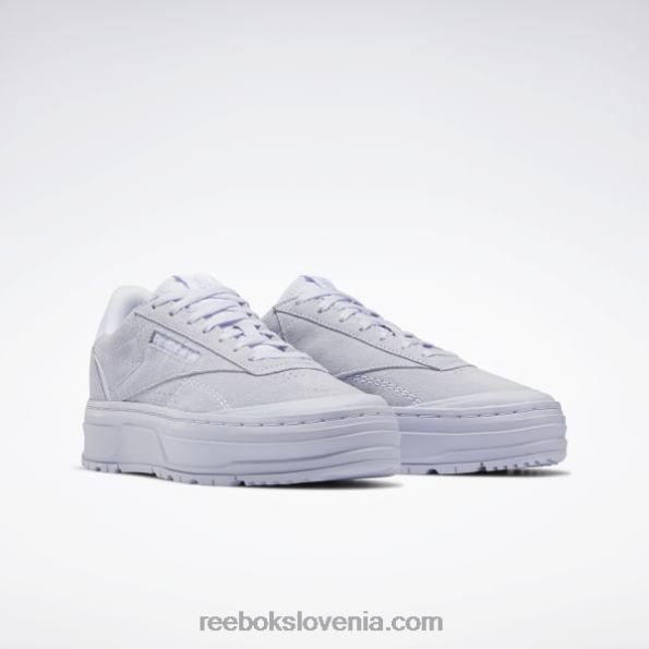 Reebok club c dvojni geo ženski čevlji R22JR957 lucidna lila