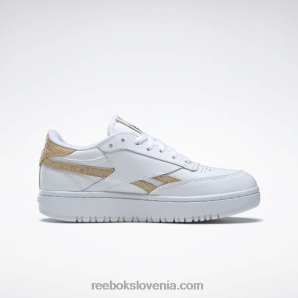 Reebok club c dvojni revenge ženski čevlji R22JR387 ftwr bela/sahara