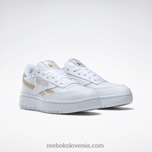 Reebok club c dvojni revenge ženski čevlji R22JR387 ftwr bela/sahara