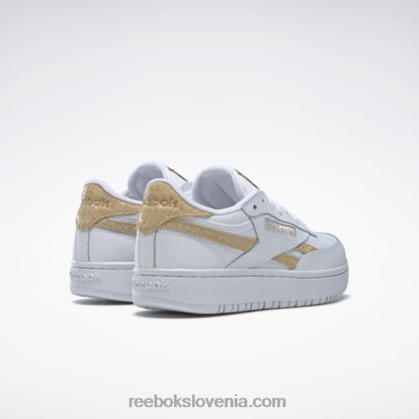 Reebok club c dvojni revenge ženski čevlji R22JR387 ftwr bela/sahara