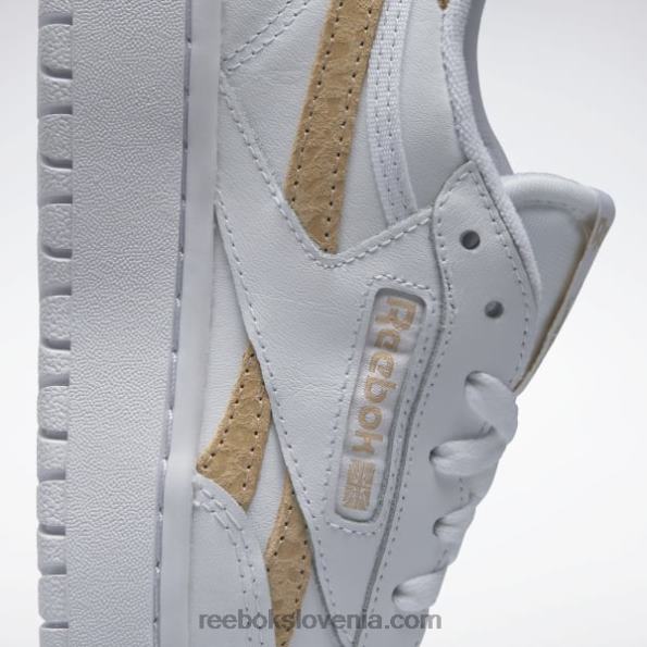 Reebok club c dvojni revenge ženski čevlji R22JR387 ftwr bela/sahara