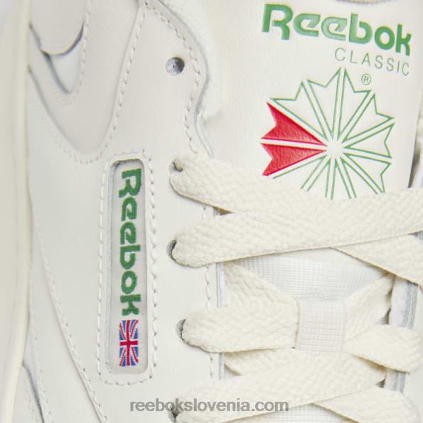 Reebok club c extra ženski čevlji R22JR3 kreda/glen zelena