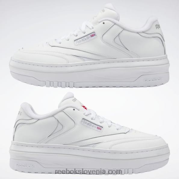 Reebok club c extra ženski čevlji R22JR4 ftwr bela/čisto siva 3