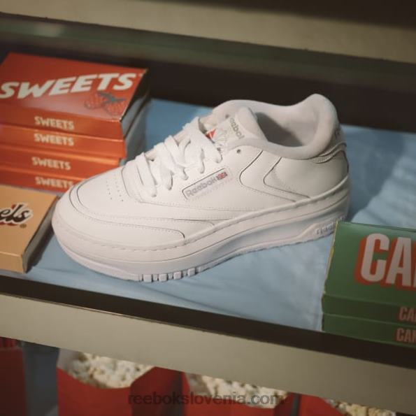 Reebok club c extra ženski čevlji R22JR4 ftwr bela/čisto siva 3