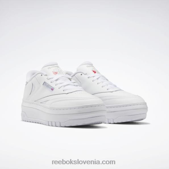 Reebok club c extra ženski čevlji R22JR4 ftwr bela/čisto siva 3