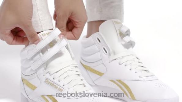 Reebok f/s hi ženski čevlji R22JR393 ftwr bela/zlata met.