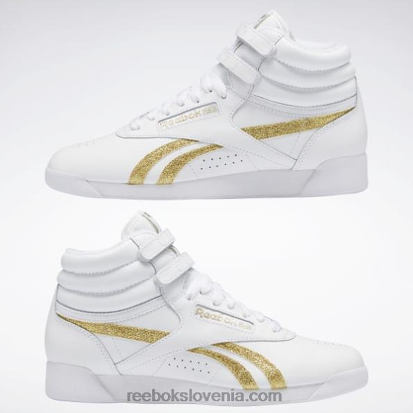 Reebok f/s hi ženski čevlji R22JR393 ftwr bela/zlata met.