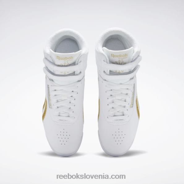 Reebok f/s hi ženski čevlji R22JR393 ftwr bela/zlata met.