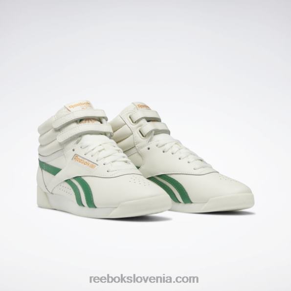 Reebok f/s hi ženski čevlji R22JR924 kreda/glen zelena/breskova dlačica s23-r