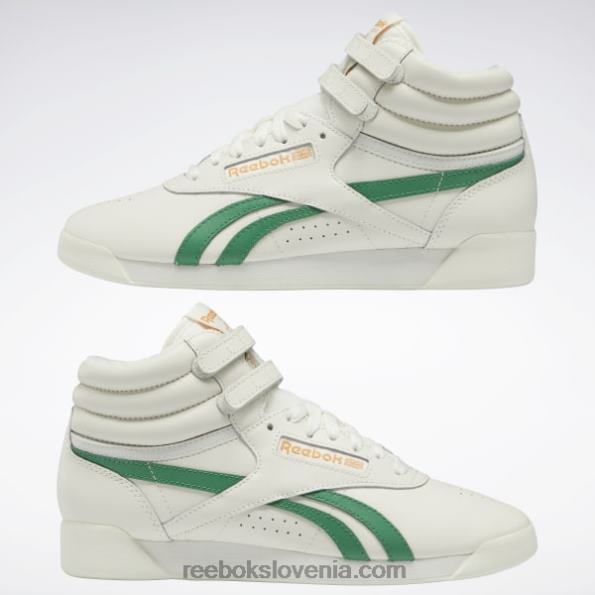 Reebok f/s hi ženski čevlji R22JR924 kreda/glen zelena/breskova dlačica s23-r