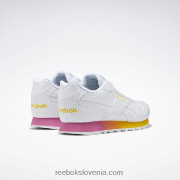 Reebok klasični ženski čevlji harman run R22JR826 ftwr bela/prav roza/vedno rumena