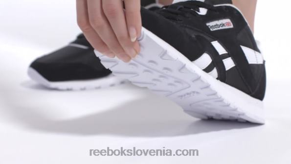 Reebok klasični najlonski ženski čevlji R22JR155 črnobela
