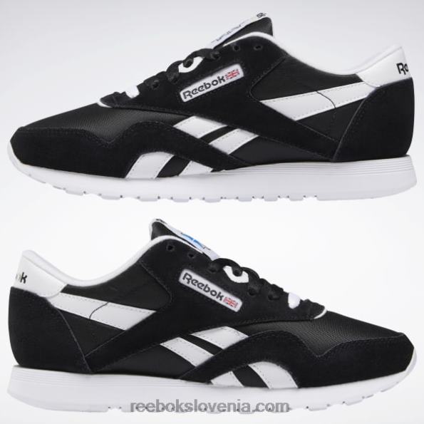 Reebok klasični najlonski ženski čevlji R22JR155 črnobela
