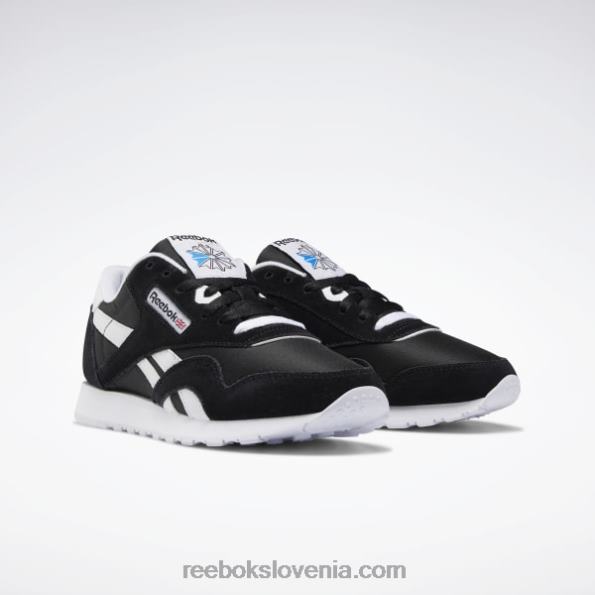 Reebok klasični najlonski ženski čevlji R22JR155 črnobela