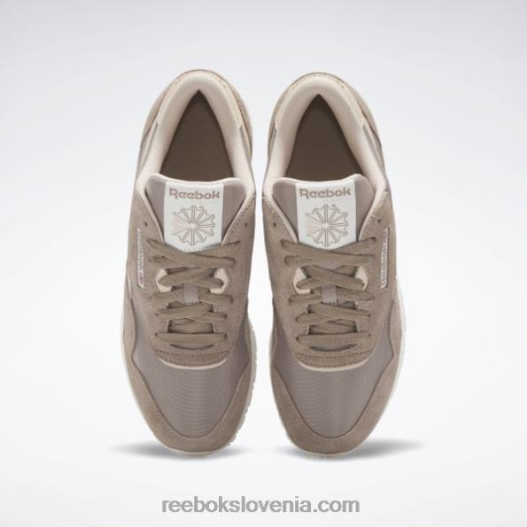 Reebok klasični najlonski ženski čevlji R22JR76 taupe/mehki ecru/kreda